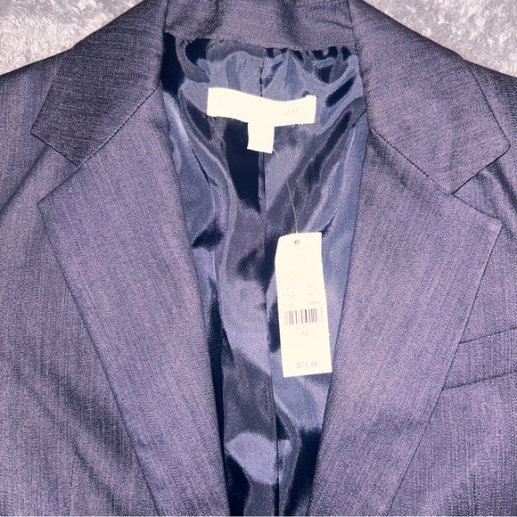 NWT Navy Blue Blazer New York & Company size 10 - Picture 5 of 7